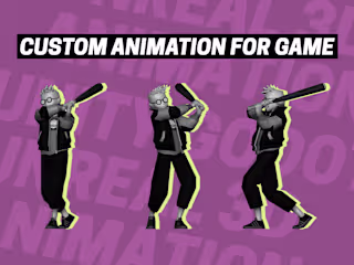 Demonstration of animation for game.