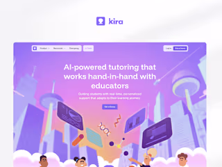 Kira website redesign and development in Framer