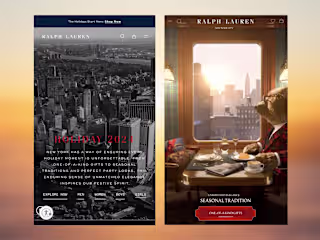 Ralph Lauren | Hero - Redesign