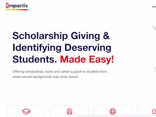 Impactis | Scholarships and mentoring for higher education
