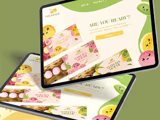 Oh Mochi! - Japanese Dessert Branding & Packaging design