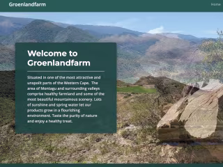 BNB website for a farm stay
