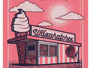 Waxahatchee Poster Design