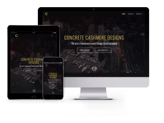 Concrete Cashmere Web Design
