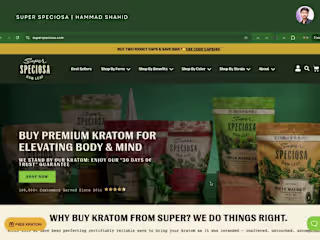 Super Speciosa | E-commerce Store