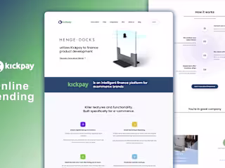Online lender for SMB e-commerce companies.