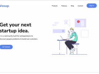 Voxup - A platform like Reddit