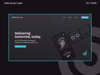 Helix Smart Labs Website