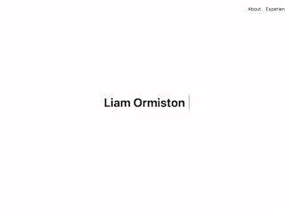 Personal Website