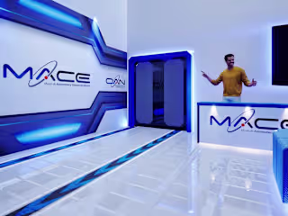 Design of rooms and exhibition spaces