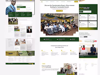 Jaiz Bank Landing Page Redesign :: Behance
