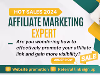 I will do affiliate referral link promotion, Link promotion