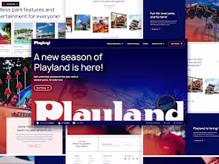 Playland - ThemePark website