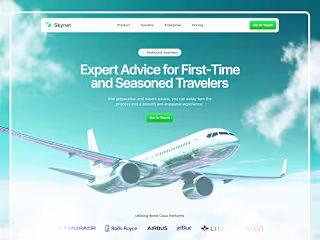 Skynet - UI/UX Website Design