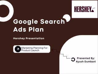 Hershey _ Google Search Ads _ Plan