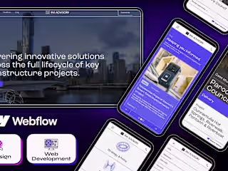 IN4 Advisory Webflow website