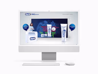 Oral-B Pro Event • Online Launch Website