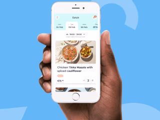 Brand development, UX/UI, packaging, food delivery app