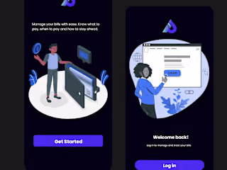 PayTracker Bill Management App Design