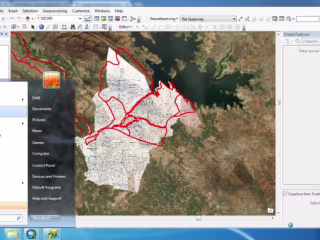I will do georeferencng of satellite image and cadastral map in…