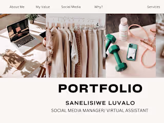 Social Media Management portfolio with case studies