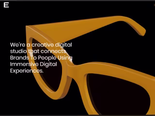 Web Design with 3D layer