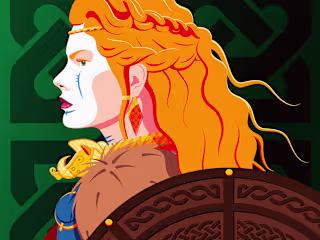 Boudicca - Book cover for Harper Collins