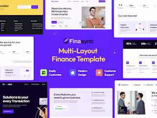 Finasync — Agency Business Website