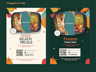 Marketing Ad Campaign: Favorites Frozen Meals