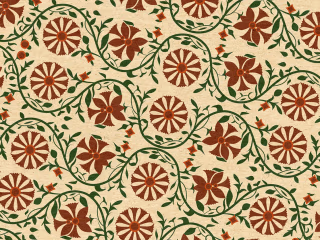 Seamless Pattern Design - Kalamkari on Behance