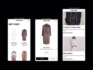 THE LIST - Luxury Fashion Ecommerce