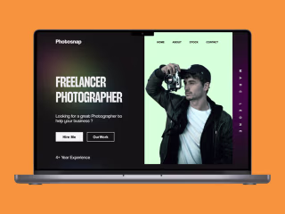 Web design and Framer Expert || Photographer Portfolio 