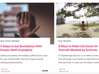 Tracking Happiness | Science-backed blog posts