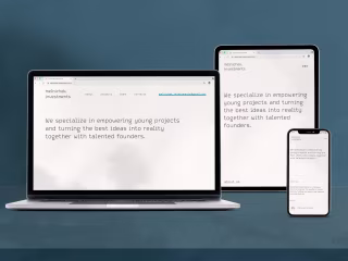 LANDING PAGE | INV COMPANY | UI :: Behance