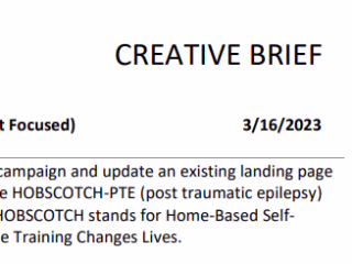 CREATIVE BRIEF