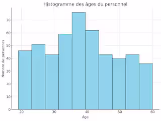 Analyse RH : Pyramide des Âges, Ancienneté et effectifs