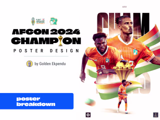 AFCON 2024 Champion | Poster Design :: Behance