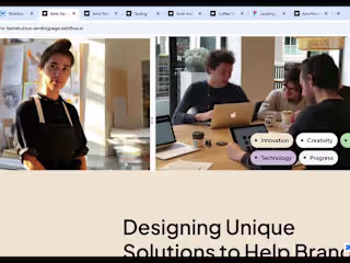 Figma into Webflow Landing Page with Micro-Animations