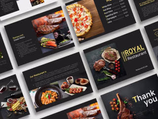 Presentation designing for  Restaurant