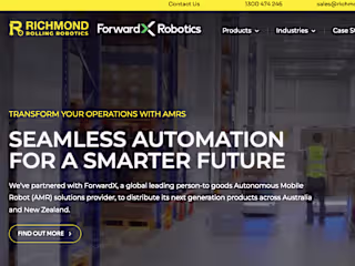 New Website Content for Smart Warehouse Robots