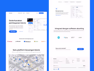 Webflow Development for Financial Platform