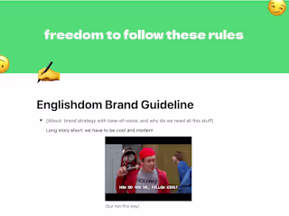 A Brand Guideline for English studying online school