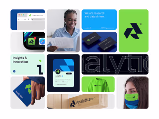 Analytica Research Hub | Brand identity design 