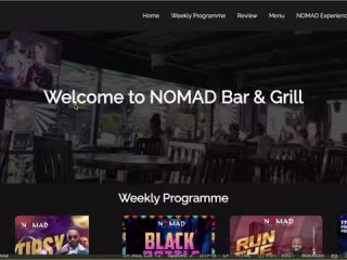 NOMAD Bar & Lounge website