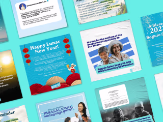 Congressman Mark Go's Social Media Design