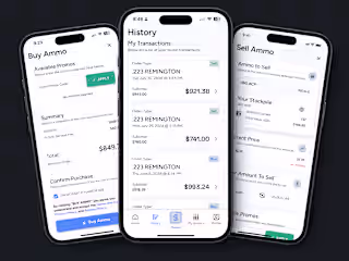 Redesigning a financial marketplace for the ammo industry