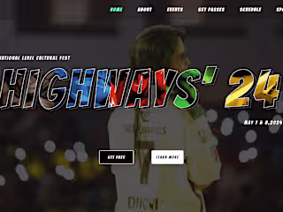 Event Registration Website for our College's Culturals