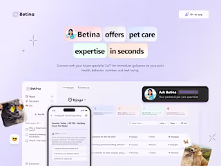 betina • your dedicated pet care advisor