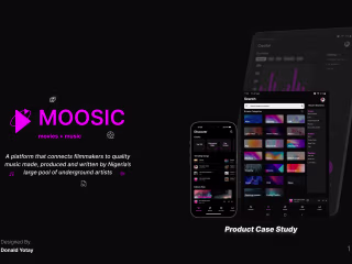 Moosic - Mobile/Tablet App