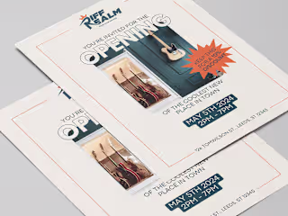 Logo & Graphic Design for a guitar shop | Riff Realm